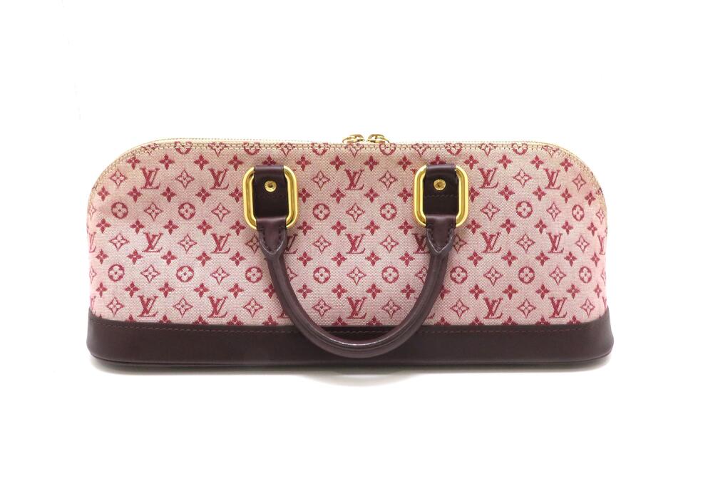 LOUIS VUITTON Alma Long Mono Cerise Red